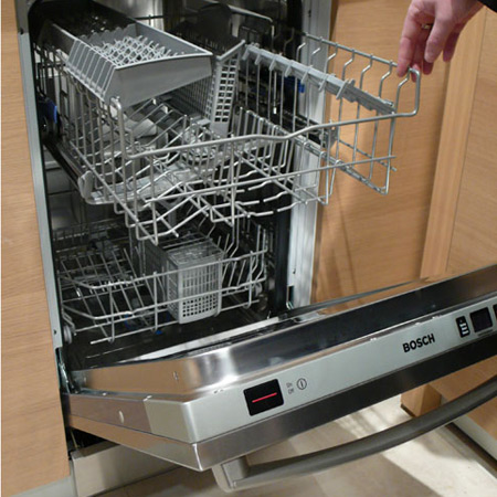 خشک شدن ظروف در ماشین ظرفشویی بوش‬‎